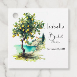 Etiquetas Para Recuerdos Despedida de soltera La Dolce Vita Italiana