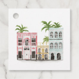 Etiquetas Para Recuerdos Destino de Cuba de acuarela