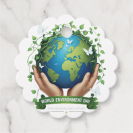 Etiquetas Para Recuerdos Día de la Tierra