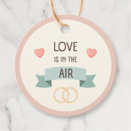 Etiquetas Para Recuerdos Día de San Valentín - El amor está en el aire