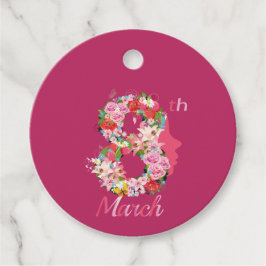 Etiquetas Para Recuerdos día internacional de la mujer feliz 8 de 2025