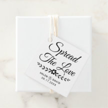 Difunde la tipografía negra del amor, boda de flor