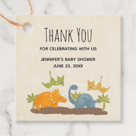 Etiquetas Para Recuerdos Dinosaurios dulces vida salvaje prehistórica graci