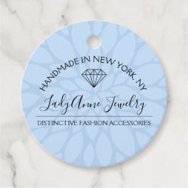 Etiquetas Para Recuerdos Diseñador de joyas Boutique Diamond Beads Gems Han