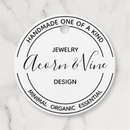 Etiquetas Para Recuerdos Diseño moderno de marca profesional | Blanco