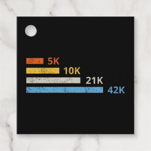 Etiquetas Para Recuerdos Distancias de funcionamiento II - Maratón de 42K d