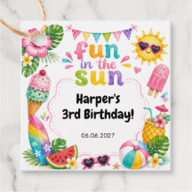 Diversión bajo el Sol Cumpleaños de Verano Tropica