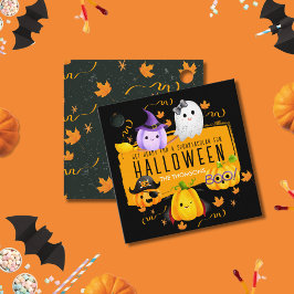 Etiquetas Para Recuerdos Diversión Cuta Spooktacular Noche Halloween