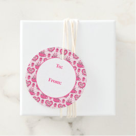 Etiquetas Para Recuerdos Divertido pig Love Pun