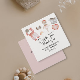 Etiquetas Para Recuerdos Doble Gracias Chicas gemelos a favor de la ropa