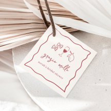 Dolce Vita Bridal Shower letra manuscrita