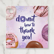 Donut Watercolor Gracias