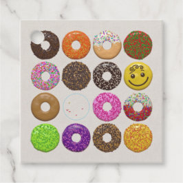 Etiquetas Para Recuerdos Donuts for all