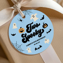 Dos Fiestas de Cumpleaños de Halloween Azules y Es