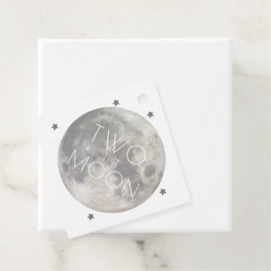 Etiquetas Para Recuerdos Dos la plata del segundo cumpleaños de Moon Boy gr