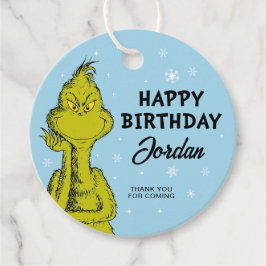 Etiquetas Para Recuerdos Dr. Seuss | Grinch Winthday Favor