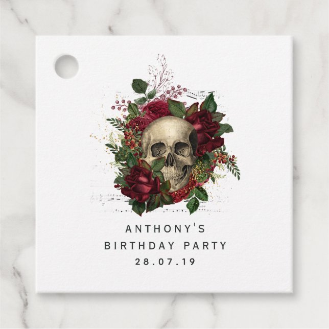 Etiquetas Para Recuerdos Dragon Grimoire Gothasy (Anverso)