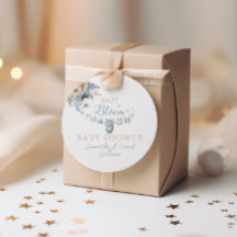 Ducha de bebé niño Floral Baby In Bloom Azul