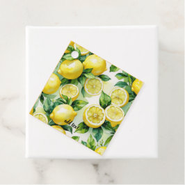 Etiquetas Para Recuerdos ducha de novia con letra manuscrita floral azul li