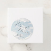 Ducha de Novia Nube Nueve Cielo Azul Nublado Moder