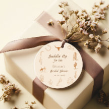 Ducha de novia vaquera boho ensillar vaquero