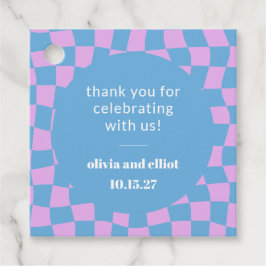 Etiquetas Para Recuerdos Ducha de parejas personalizadas con tablero de aje