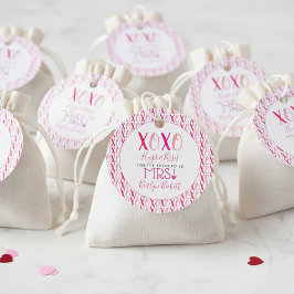 Etiquetas Para Recuerdos Ducha El día de San Valentín de novias de abrazos 