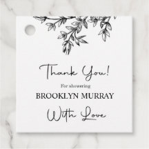 Ducha nupcial, novia moderna, negro y blanco