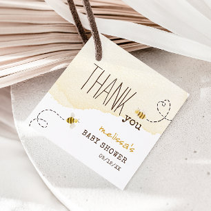 Etiquetas Para Recuerdos Dulce Bumblebee Mamá Para Ser Baby Shower Gracias