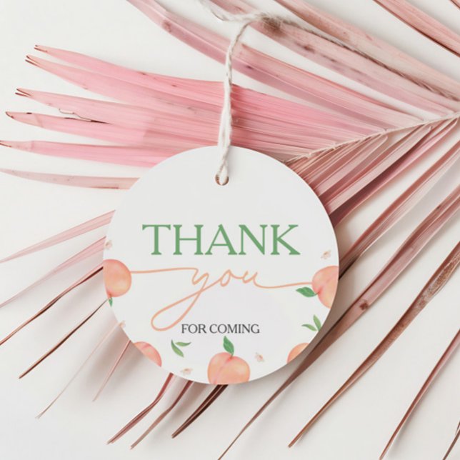 Etiquetas Para Recuerdos Dulce como Cumpleaños Peach (Subido por el creador)