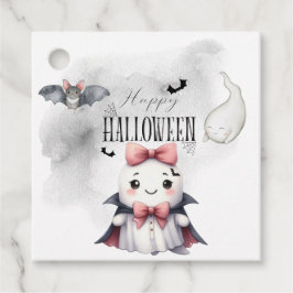 Etiquetas Para Recuerdos Dulce Fantasma Calabaza Murciélago Halloween