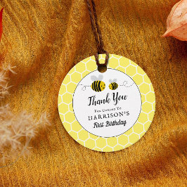 Etiquetas Para Recuerdos Dulce Fiesta de Cumpleaños de la Abeja Pequeña