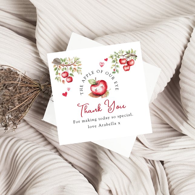 Etiquetas Para Recuerdos Dulce Manzana De Nuestros Ojos Baby Shower (Subido por el creador)