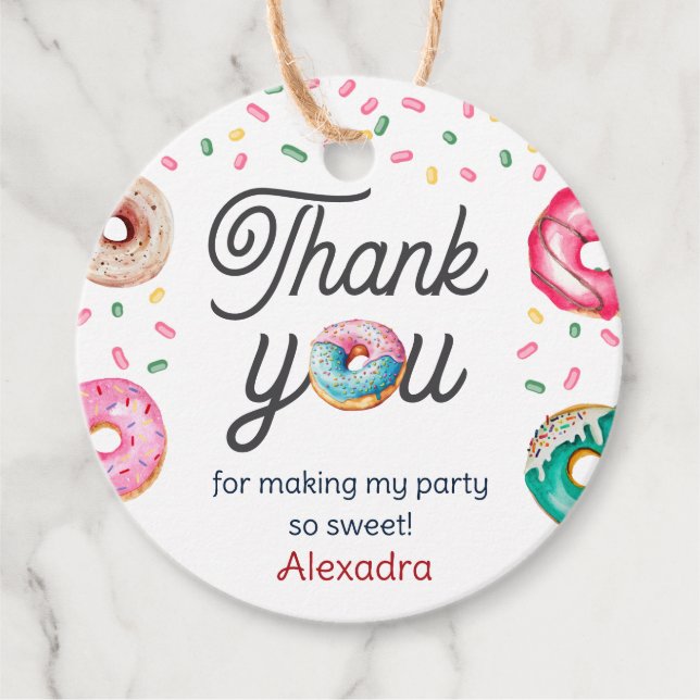 Etiquetas Para Recuerdos Dulce primer cumpleaños (Anverso)