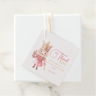 Etiquetas Para Recuerdos Dulces Gracias de Fiesta de Bebé de Navidad en Ros