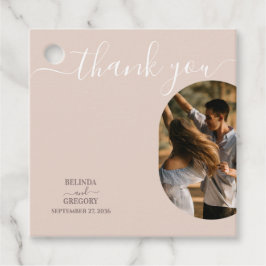 Etiquetas Para Recuerdos Dusty Pink We Do Minimalista Photo Boda Regalo