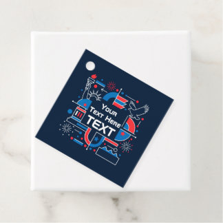 Etiquetas Para Recuerdos Edición personalizada del 250.º aniversario de Est