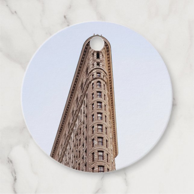 Etiquetas Para Recuerdos Edificio Flatiron (Anverso)