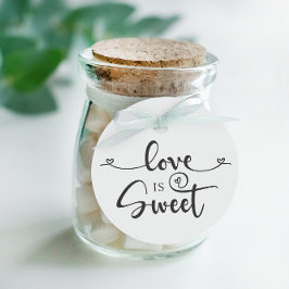 Etiquetas Para Recuerdos El amor es dulce Boda
