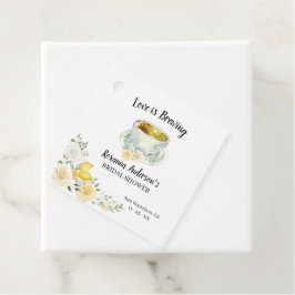 Etiquetas Para Recuerdos El amor es producir leones y Rosas Tea Bridal Show