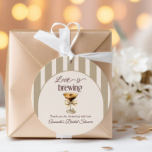 Etiquetas Para Recuerdos El amor está en ebullición: Bridal Shower de Tazón