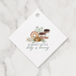 Etiquetas Para Recuerdos El bebé se está preparando