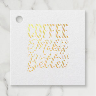 Etiquetas Para Recuerdos El café mejora la vida