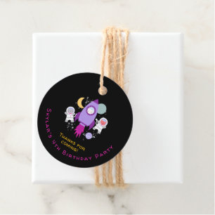 Etiquetas Para Recuerdos El espacio exterior gatita a los Chicas astronauta