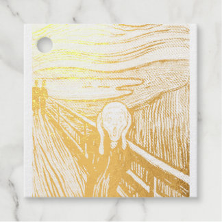 Etiquetas Para Recuerdos El Grito (1895) Edvard Munch Grabado Arte Refinado