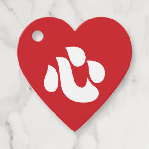Etiquetas Para Recuerdos El japonés Shin Kanji Kokoro Heart 心
