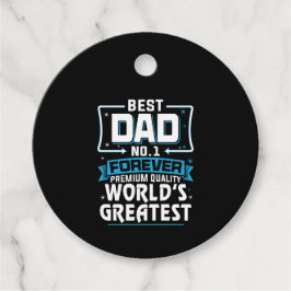 Etiquetas Para Recuerdos El mejor padre del mundo para hombres, el mejor nú