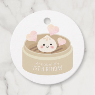Etiquetas Para Recuerdos El pequeño cumpleaños de Dumpling Gracias