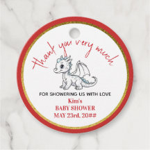 El Pequeño Dragón De Cute Está En Camino Del Baby 