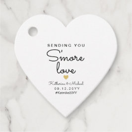 Etiquetas Para Recuerdos El simple envío tiene más forma de corazón de amor